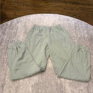Brandy Melville Light Green Sweatpants